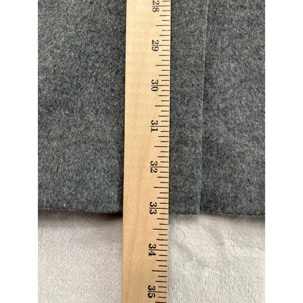 Lauren Ralph Lauren Blazer Mens 48L Grey Silk Wool Cashmere Sport Coat Excellent